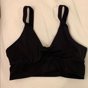 Black aerie sports bra. Size medium